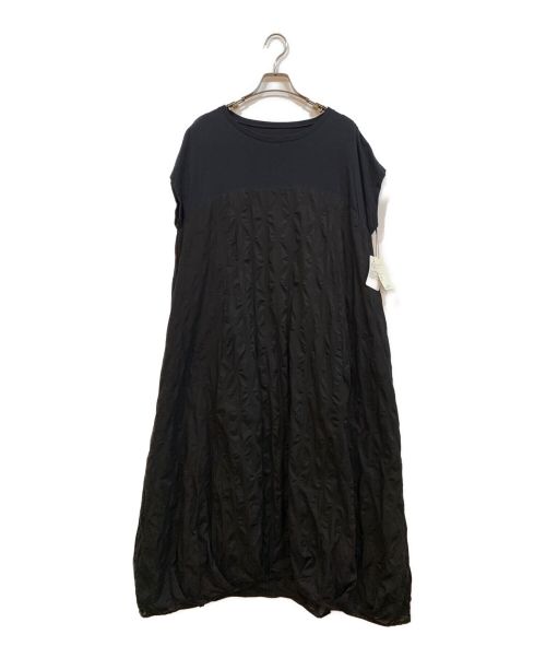 BEARDSLEY（ビアズリー）BEARDSLEY (ビアズリー) ドットリップルワンピース ブラック サイズ:1の古着・服飾アイテム