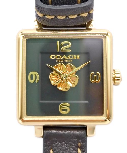 COACH（コーチ）COACH (コーチ) COACH 腕時計 クォーツ 14503695 CASS ブラックの古着・服飾アイテム