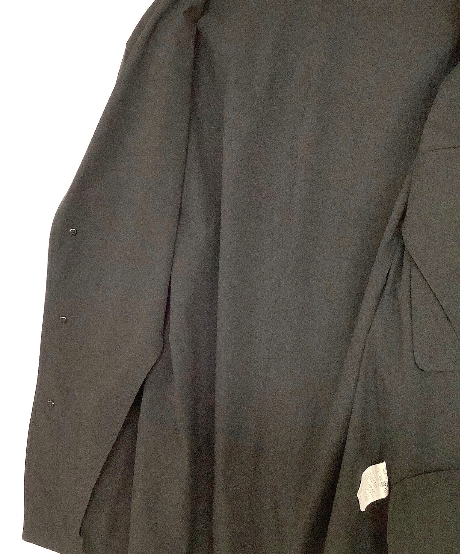s'yte Yohji Yamamoto (サイト ヨウジヤマモト) Solotex Packable Traveler 3BS Tailored  Shirt Jacket ブラック サイズ:2
