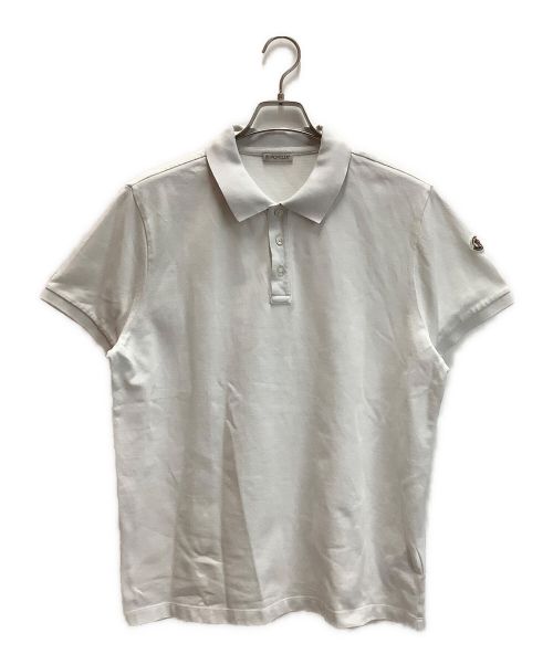 MONCLER（モンクレール）MONCLER (モンクレール) ポロシャツ maglia polo manica corta トリコロールカラー サイズ:XLの古着・服飾アイテム