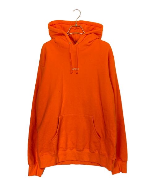 SUPREME（シュプリーム）SUPREME (シュプリーム) Digital Logo Hooded Sweatshirt オレンジ サイズ:Lの古着・服飾アイテム