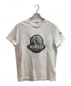MONCLER（）の古着「フロントK2ロゴプリントTシャツ」｜ホワイト