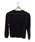 Calvin Klein Jeans (カルバンクラインジーンズ) CK ロゴ ロングスリーブ Tシャツ ブラック×ホワイト サイズ:M：3980円