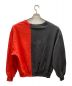 Gosha Rubchinskiy (ゴーシャラブチンスキー) Combo Logo Sweatshirt(コンボロゴスウェットシャツ) ブラック×レッド サイズ:M：7800円