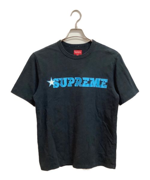 SUPREME（シュプリーム）Supreme (シュプリーム) STAR LOGO S/S ネイビー×ブルー サイズ:Sの古着・服飾アイテム