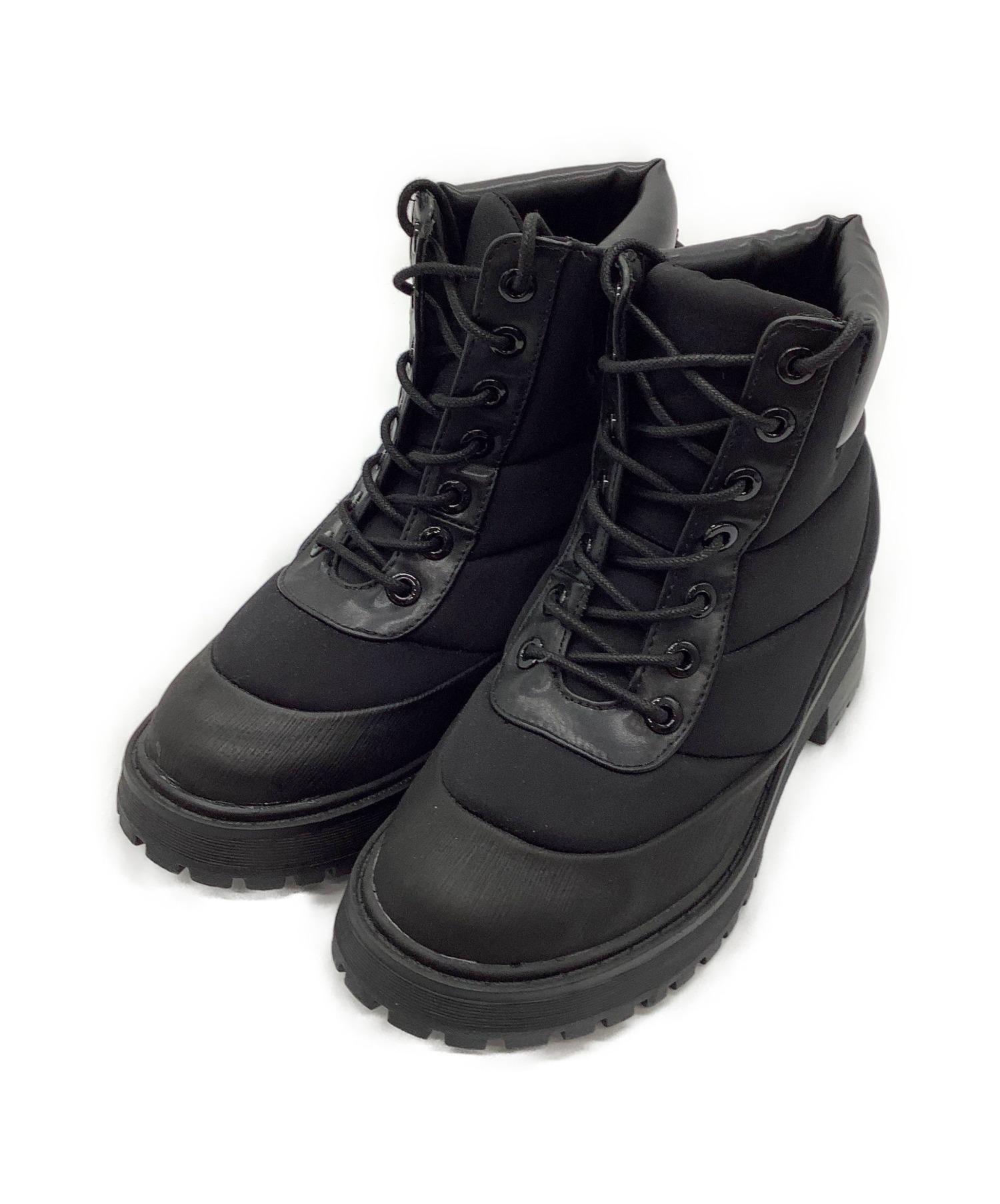 中古 古着通販 Zara ザラ ショートブーツ ブラック サイズ 36 未使用品 ブランド 古着通販 トレファク公式 Trefac Fashion