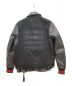 DIESEL (ディーゼル) レザー切替ジャケット ブラック サイズ:S：8000円