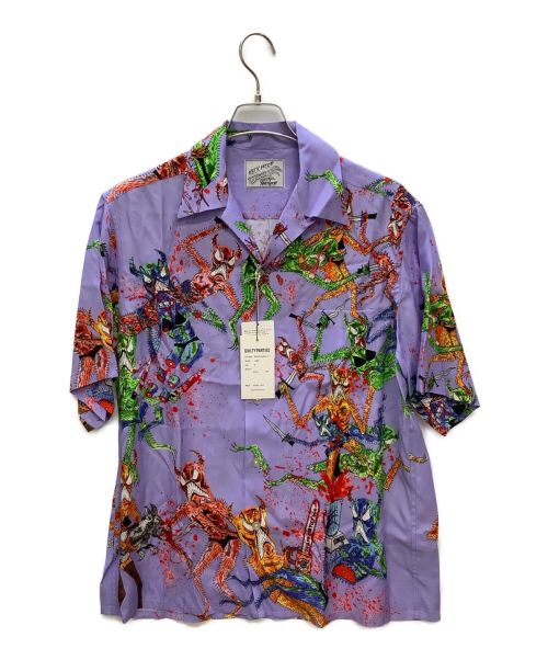 WACKO MARIA（ワコマリア）WACKO MARIA (ワコマリア) ハワイアンシャツ パープル サイズ:M 未使用品の古着・服飾アイテム
