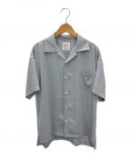 UNITED TOKYO（ユナイテッドトウキョウ）の古着「オープンカラーシャツ」｜スカイブルー