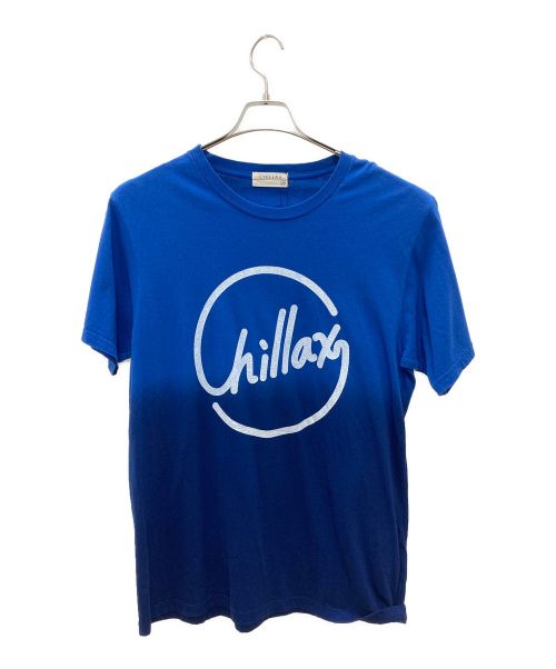 Chillax（チラックス）Chillax (チラックス) Tシャツ ブルー サイズ:M 未使用品の古着・服飾アイテム