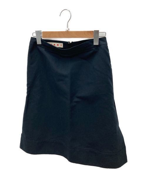 MARNI（マルニ）MARNI (マルニ) スカート ネイビー サイズ:38の古着・服飾アイテム
