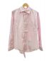 SOSHIOTSUKI（ソウシオオツキ）の古着「エンディングカッターシャツ」｜ピンク