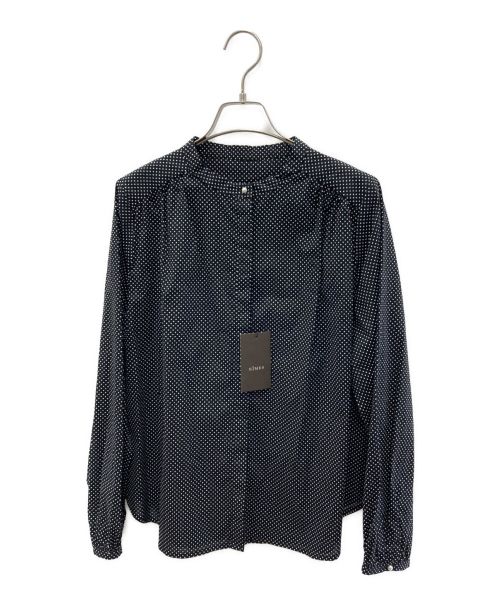 NIMES（ニーム）NIMES (ニーム) スタンドカラーパールボタンフライシャツ ブラック サイズ:FREE 未使用品の古着・服飾アイテム