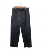AURALEEオーラリー）の古着「WASHED FINX POLYESTER CHINO TAPERED PANTS」｜グレー