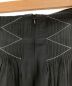 中古・古着 PONTI (ポンティ) シルク混スカート ブラック サイズ:1：3980円