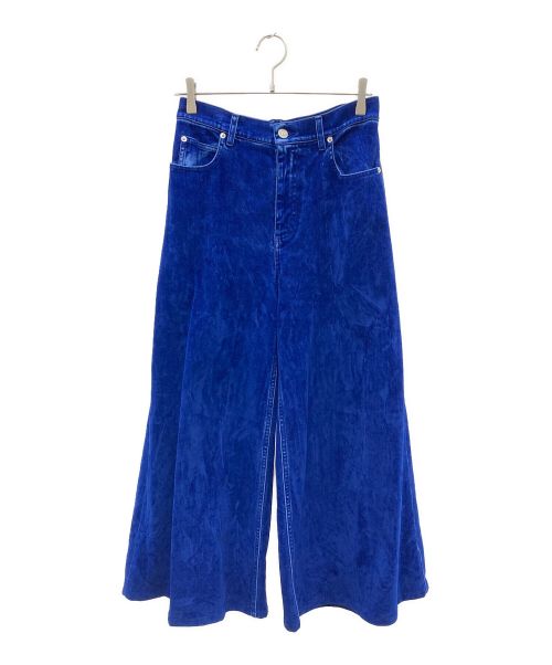 MARNI（マルニ）MARNI (マルニ) ワイドパンツ ブルー サイズ:38の古着・服飾アイテム