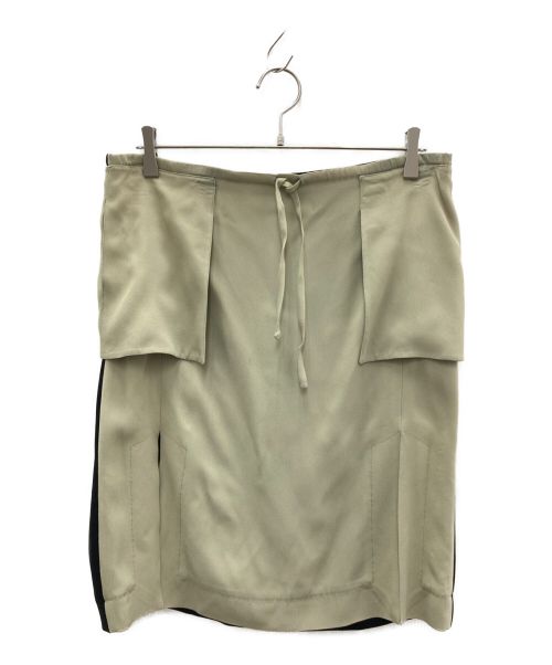 FENDI（フェンディ）FENDI (フェンディ) スカート ブラック×グリーン サイズ:40の古着・服飾アイテム