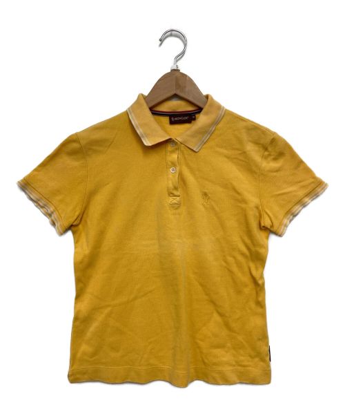 MONCLER（モンクレール）MONCLER (モンクレール) ポロシャツ イエロー サイズ:Sの古着・服飾アイテム