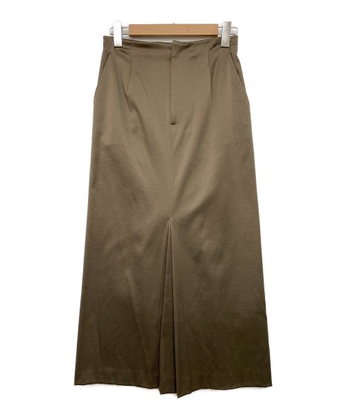BLENHEIM（ブレンヘイム）BLENHEIM (ブレンヘイム) ロングレーヨンスカート カーキ サイズ:M 未使用品の古着・服飾アイテム
