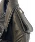 中古・古着 ALL SAINTS (オールセインツ) レザーライダースジャケット ブラック サイズ:36：12800円