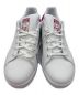 adidas (アディダス) スニーカー ホワイト×ピンク サイズ:23.5cm 未使用品：4800円