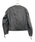 KADOYA (カドヤ) パンチングレザージャケット ブラック サイズ:LL：27000円