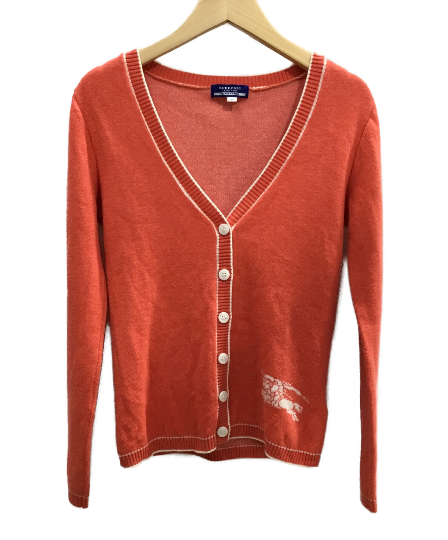 しました BURBERRY BLUE LABEL - BURBERRY BLUE LABEL カーディガンの ...