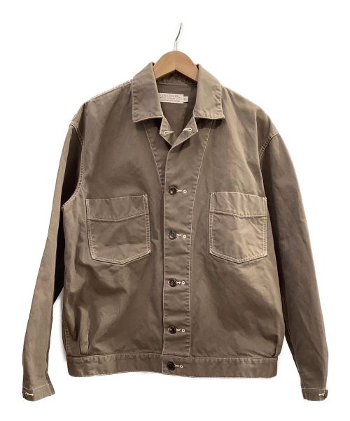 NICENESS（ナイスネス）NICENESS (ナイスネス) ジャケット ブラウン サイズ:Lの古着・服飾アイテム