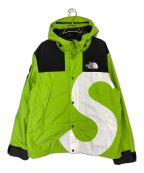 SUPREME（）の古着「S Logo Mountain Jacket」｜グリーン