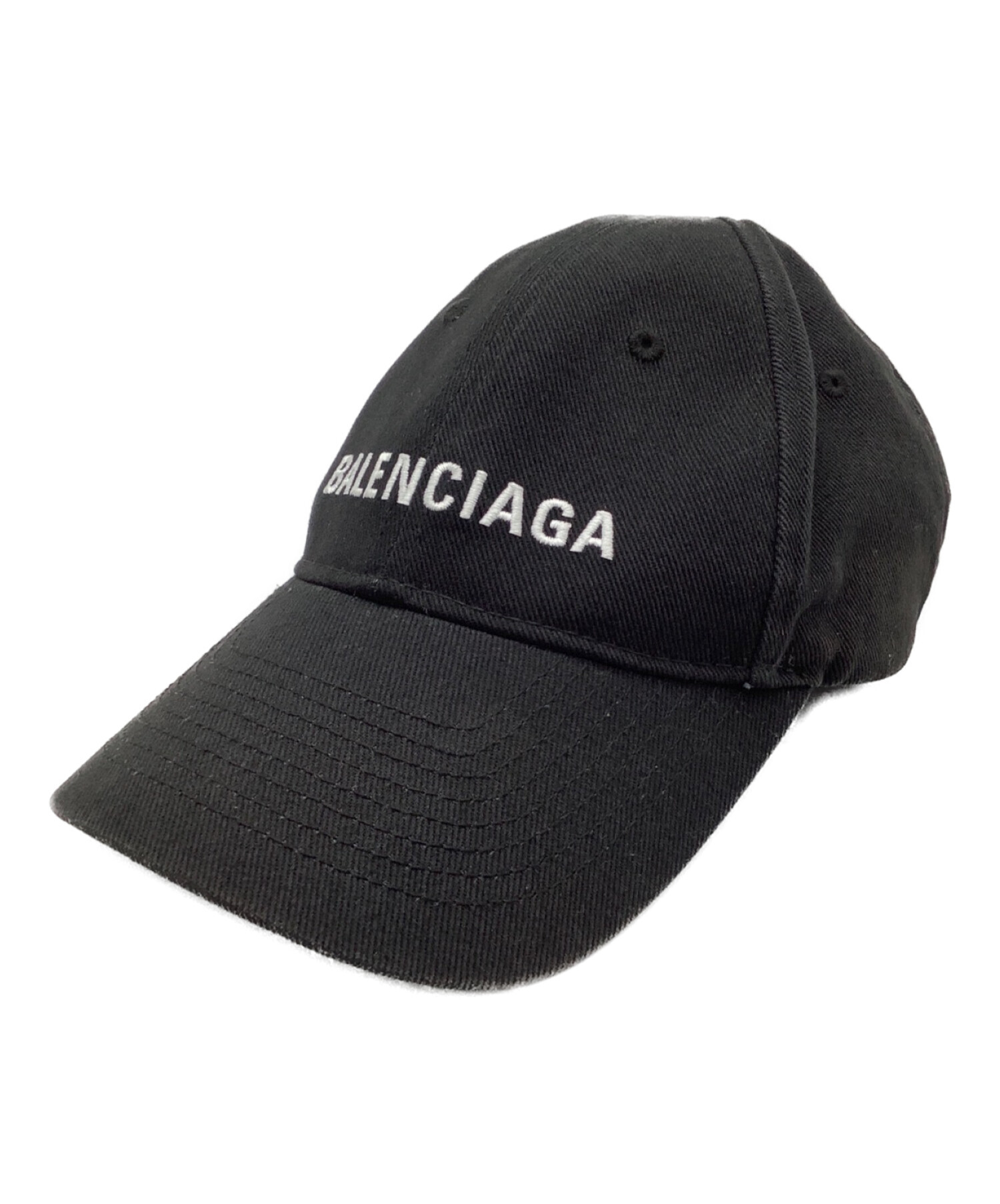 BALENCIAGA (バレンシアガ) キャップ ブラック サイズ:L 58cm