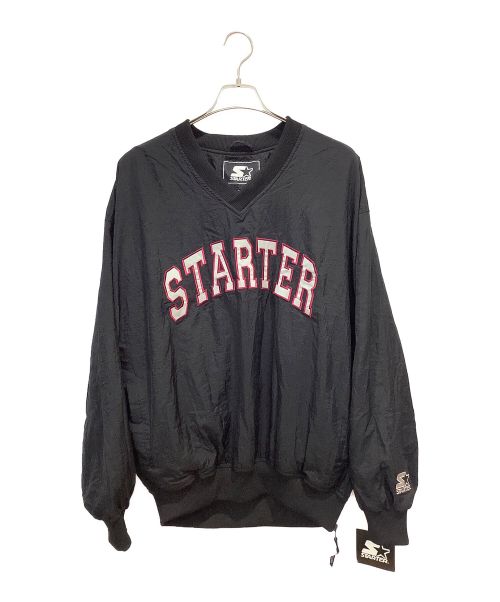 STARTER（スターター）STARTER (スターター) ナイロンジャケット ブラック サイズ:L 未使用品の古着・服飾アイテム