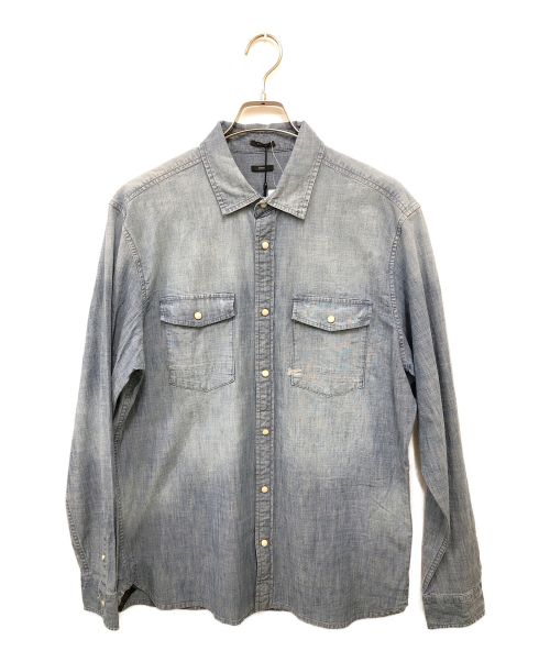 Denham（デンハム）Denham (デンハム) デニムシャツ インディゴ サイズ:XLの古着・服飾アイテム