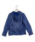 HUGO BOSS (ヒューゴ ボス) ラムレザージャケット ブルー サイズ:DE50 未使用品：42800円
