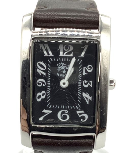 IL BISONTE（イル ビゾンテ）IL BISONTE (イル ビゾンテ) 腕時計 ブラックの古着・服飾アイテム