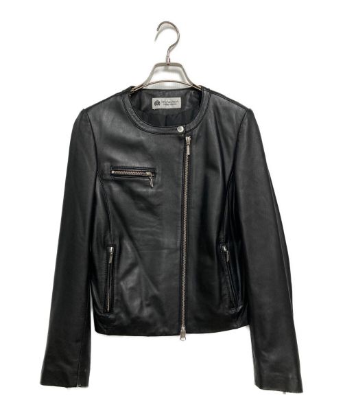 MONCADA（モンカーダ）MONCADA (モンカーダ) レザージャケット ブラック サイズ:サイズＳの古着・服飾アイテム