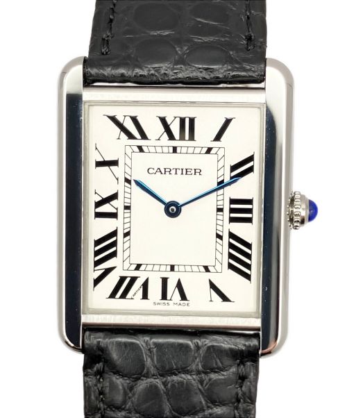 Cartier（カルティエ）Cartier (カルティエ) タンクソロLM 白文字盤 サイズ:LMの古着・服飾アイテム