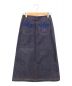 FENDI (フェンディ) バックハート刺繍デニムスカート ブルー サイズ:38：15800円