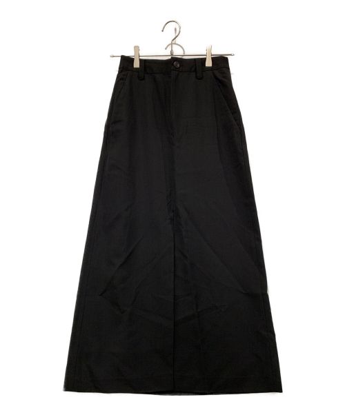 ISSEY MIYAKE（イッセイミヤケ）ISSEY MIYAKE (イッセイミヤケ) スリットスカート ブラック サイズ:Mサイズの古着・服飾アイテム
