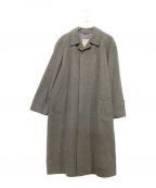 Christian Dior MONSIEURクリスチャンディオールムッシュ）の古着「カシミヤ混ステンカラーコート」｜ブラック