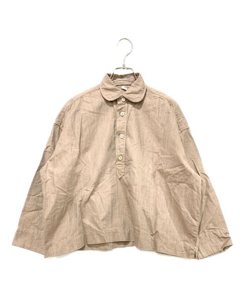 45R（フォーティーファイブアール）45R (フォーティーファイブアール) スーピマオックスのMシャツ ブラウン サイズ:なしの古着・服飾アイテム