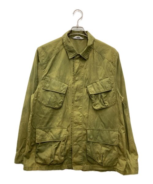 FUJITO（フジト）FUJITO (フジト) Jungle Fatigue Jacket オリーブ サイズ:Ｌの古着・服飾アイテム