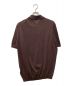 JOHN SMEDLEY (ジョンスメドレー) ニットポロシャツ ブラウン サイズ:L：5800円