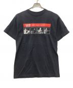 --）の古着「バンドTシャツ　U2/2001年 ELEVATION TOUR/古着」｜ブラック