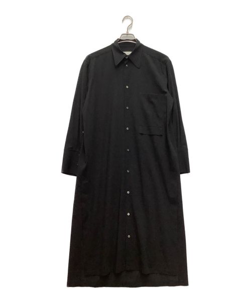 Ujoh（ウジョー）UJOH (ウジョー) シャツワンピース ブラック サイズ:Mの古着・服飾アイテム