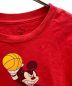 中古・古着 Disney (ディズニー) NBA (エヌビーエー) 半袖カットソー　MIAMI HEAT/古着 レッド サイズ:L：4800円