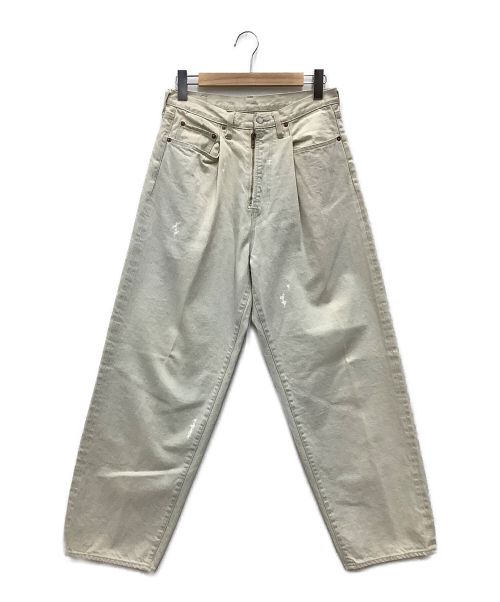 stein（シュタイン）stein (シュタイン) 22AW　5pk Vintage Reproduction Denim Jeans アイボリー サイズ:Sの古着・服飾アイテム