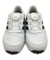 adidas (アディダス) ゴルフシューズ ホワイト×ブラック サイズ:SIZE 25.5cm：8000円