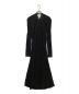mame kurogouchi（マメクロゴウチ）の古着「ワンピース　Geometric Pattern Jacquard Jersey Dress」｜ブラック