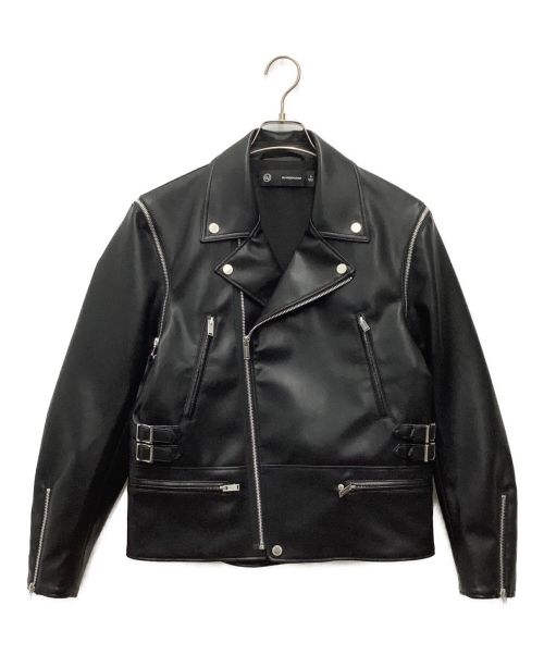 GU（ジーユー）GU (ジーユー) UNDERCOVER (アンダーカバー) 2wayライダースジャケット ブラック サイズ:SIZE Sの古着・服飾アイテム