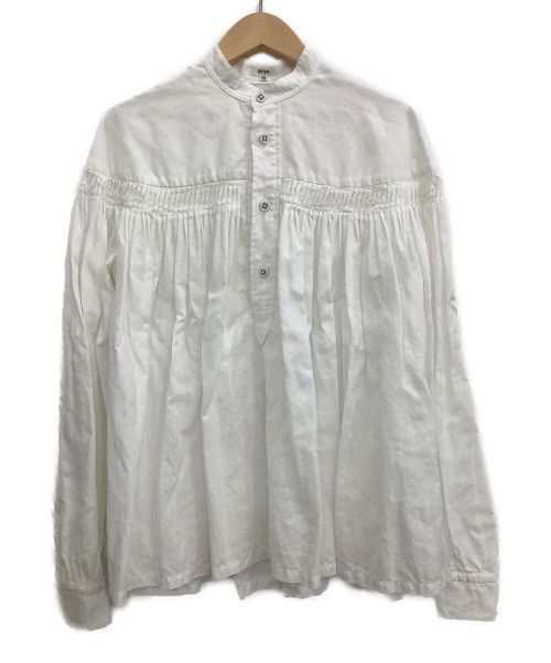 SCYE（サイ）SCYE (サイ) リネンタックブラウス ホワイト サイズ:38の古着・服飾アイテム
